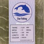 0.18-23 MM 150 GÖZ 200 METRE STAR FİSH