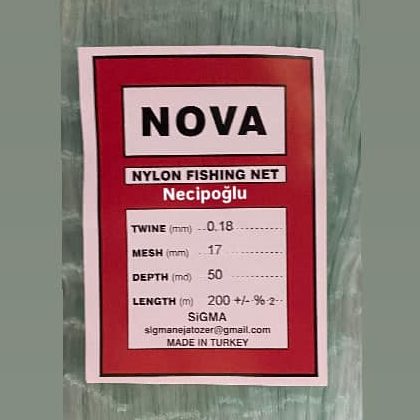 0.18-17 MM 50 GÖZ 200 METRE NOVA
